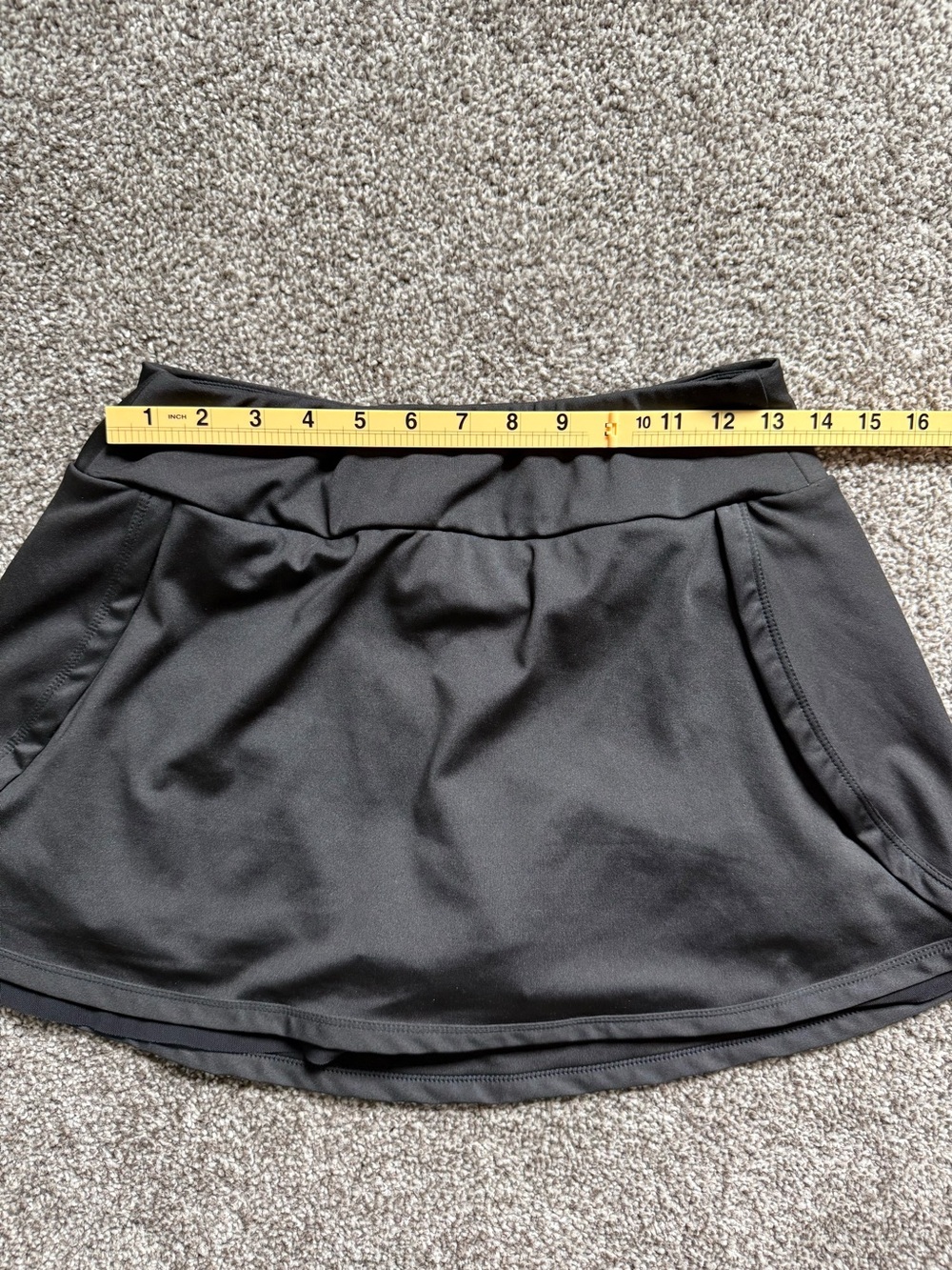 Black Nicole Miller Sport Skort - Picture 4 of 7